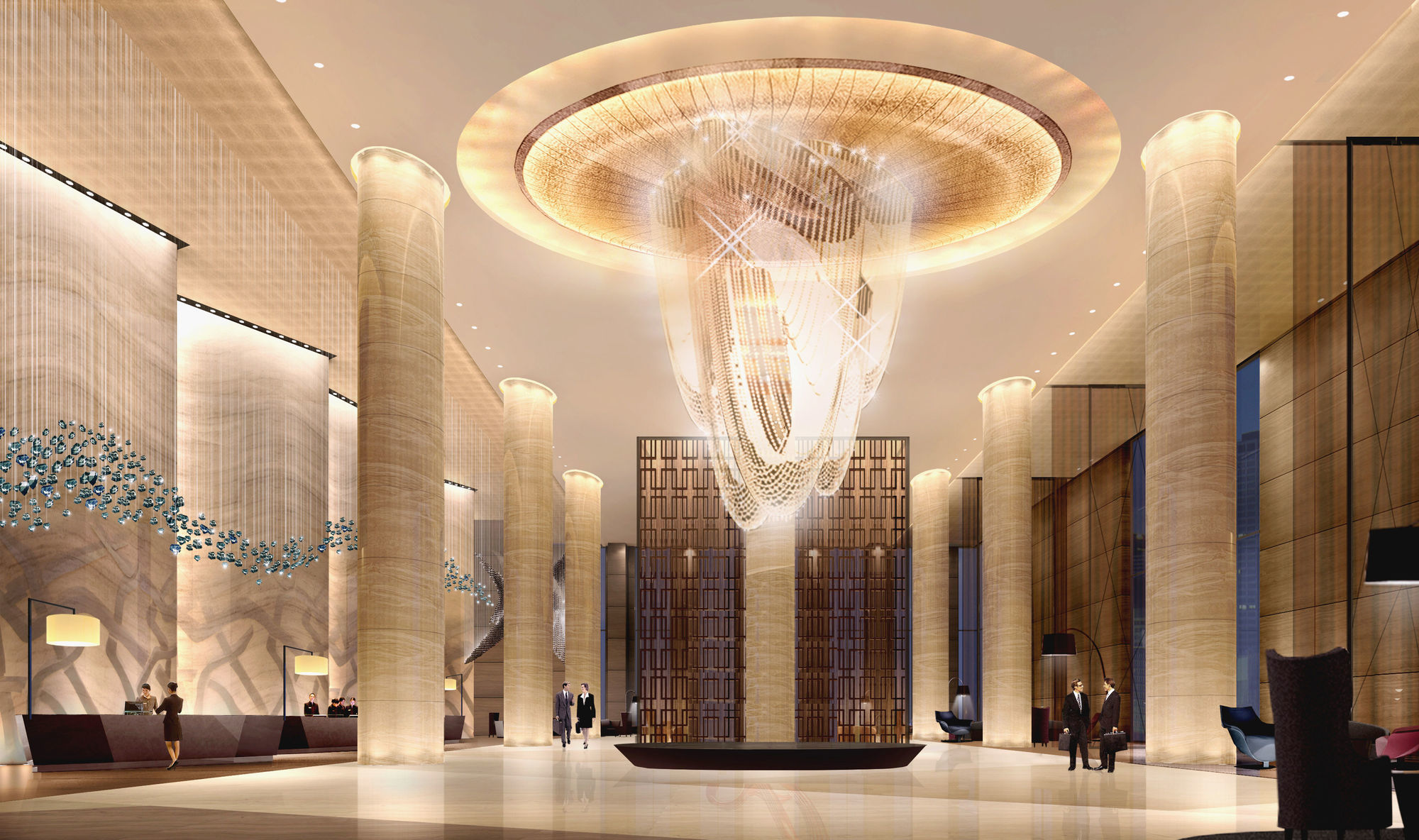 เลอ เมริเดียน ฉงชิง หนานอาน Hotel ฉงชิ่ง ภายใน รูปภาพ